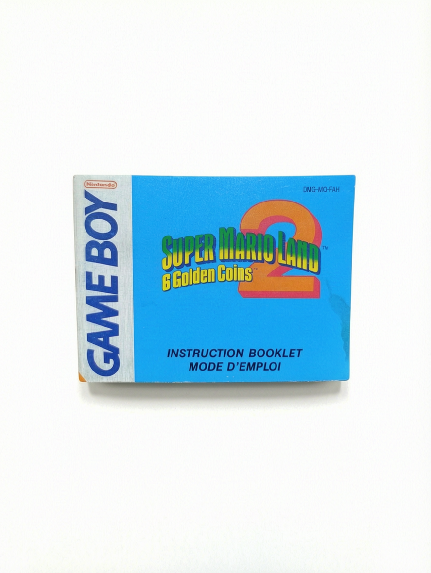Notice Super Mario Land 2 Game Boy