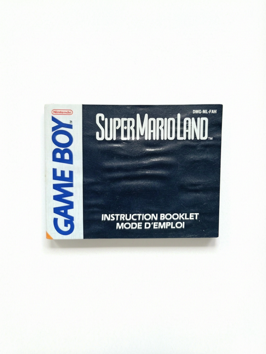 Notice Super Mario Land Game Boy