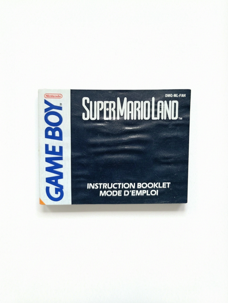 Notice Super Mario Land Game Boy