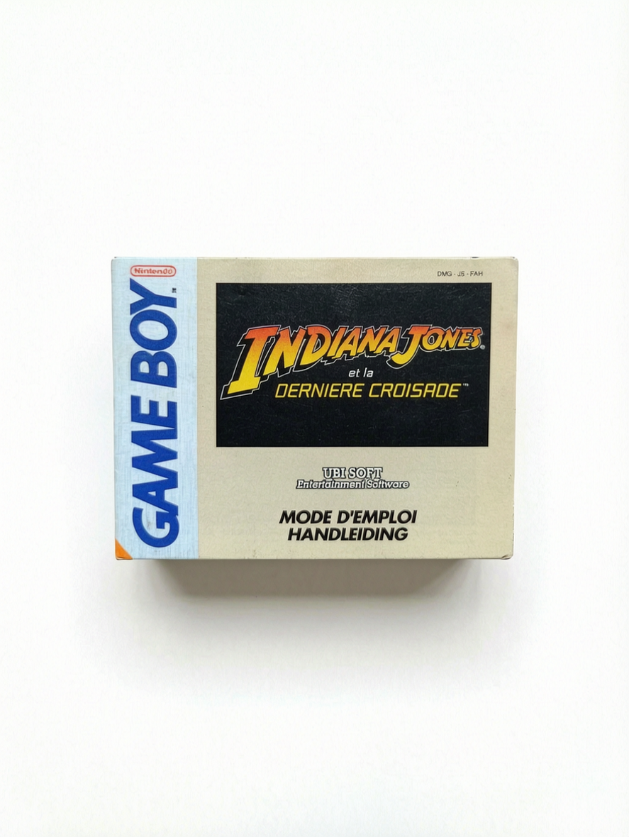 Notice Indiana Jones et la Dernière Croisade Game Boy (GB)