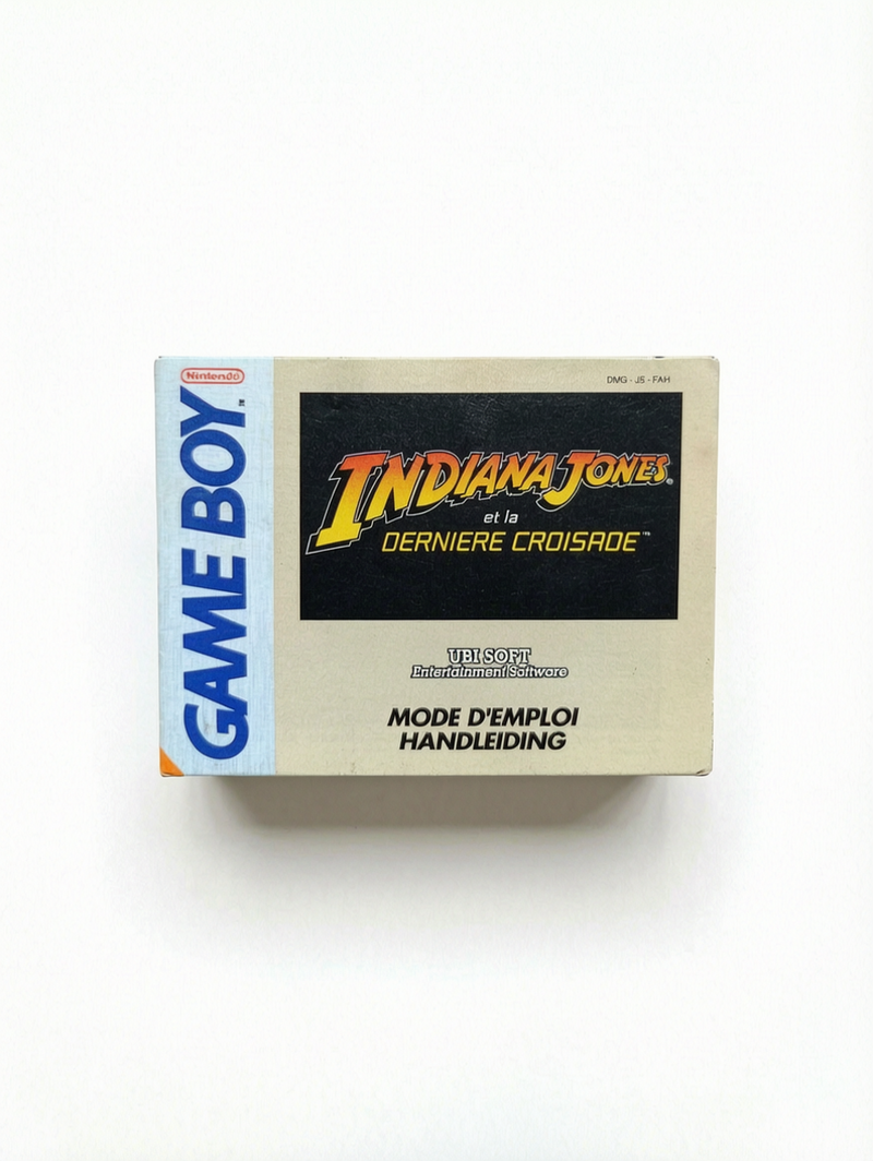Notice Indiana Jones et la Dernière Croisade Game Boy (GB)