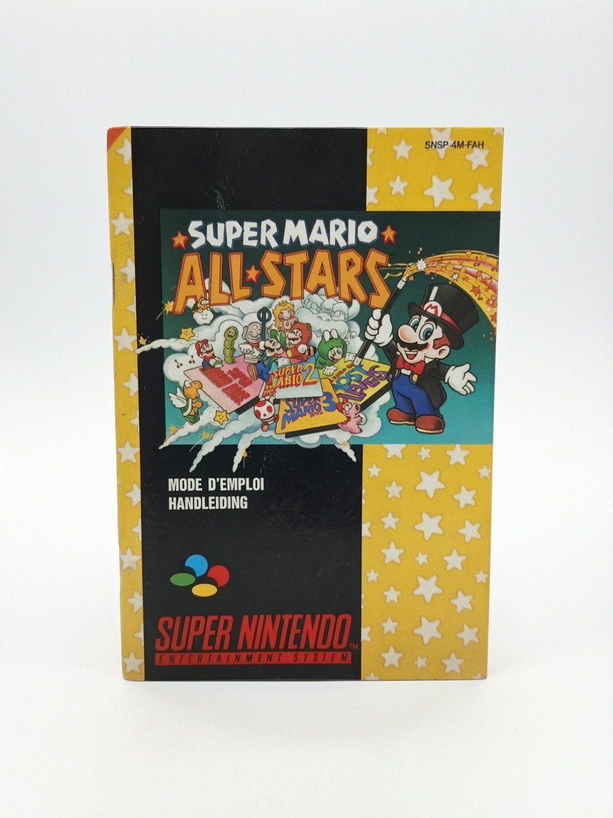 Notice Super Mario All Stars Super Nintendo (SNES)