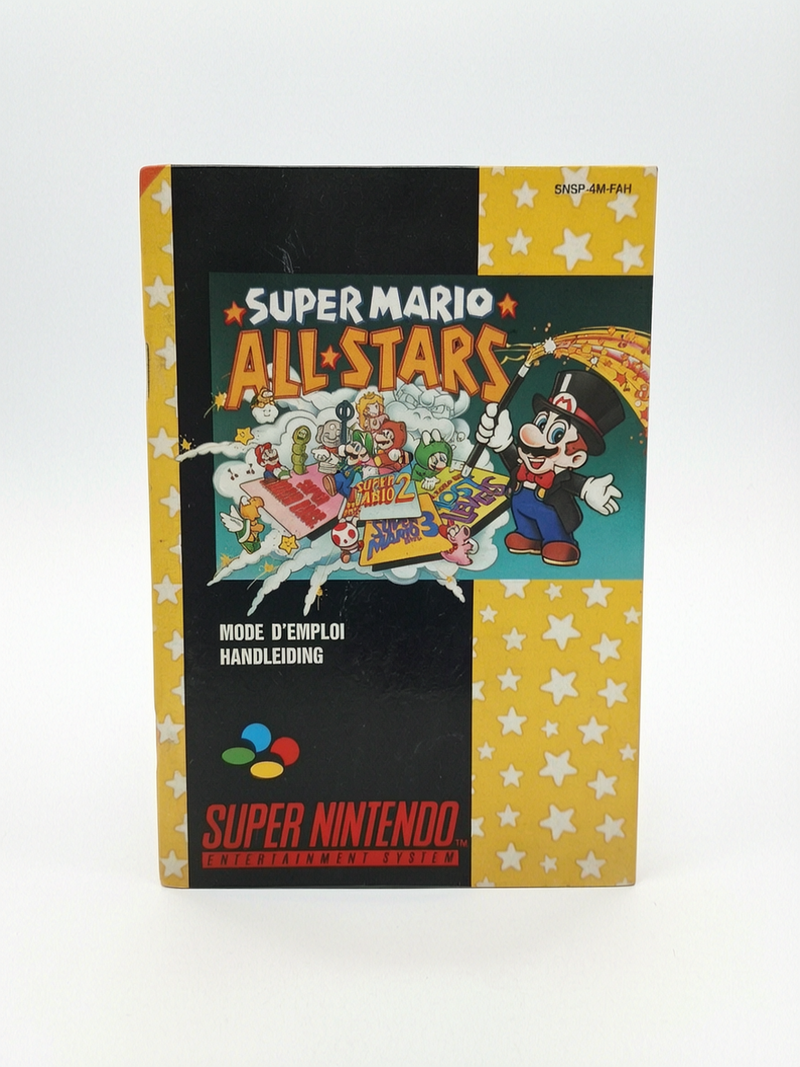 Notice Super Mario All Stars Super Nintendo (SNES)