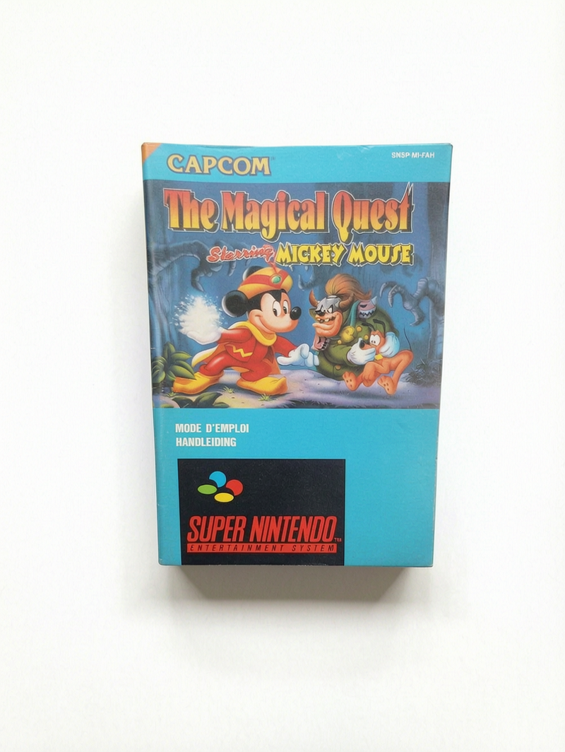 Notice The Magical Quest Mickey Mouse Super Nintendo (SNES)