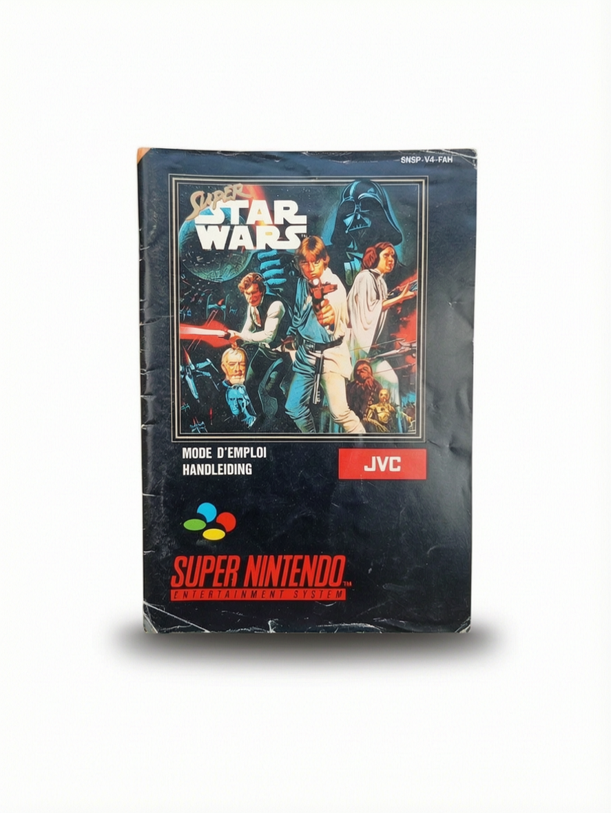 Notice Super Star Wars Super nintendo (SNES)