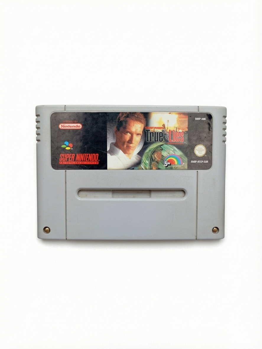 True Lies – Super Nintendo (SNES) Cartouche Seule Authentique (PAL)