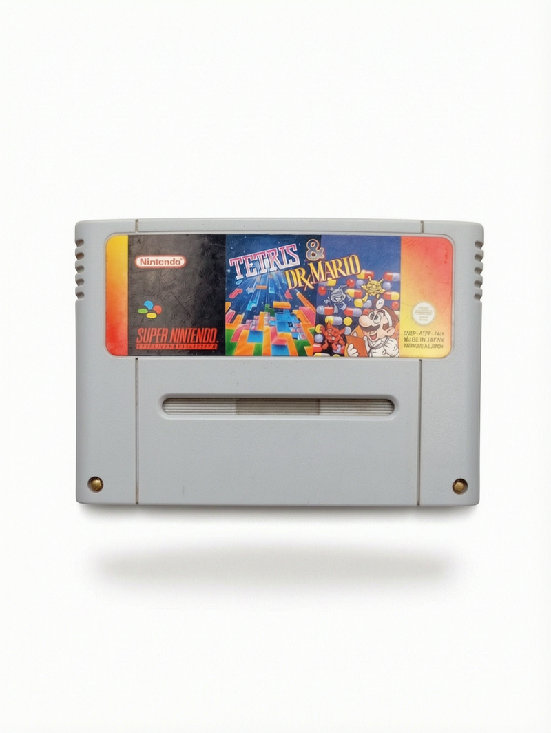 Tetris & Dr. Mario – Super Nintendo (SNES) PAL