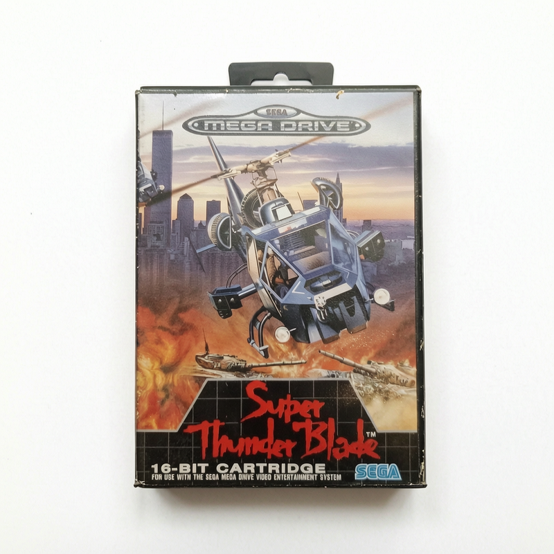 Super Thunder Blade Mega Drive Version PAL