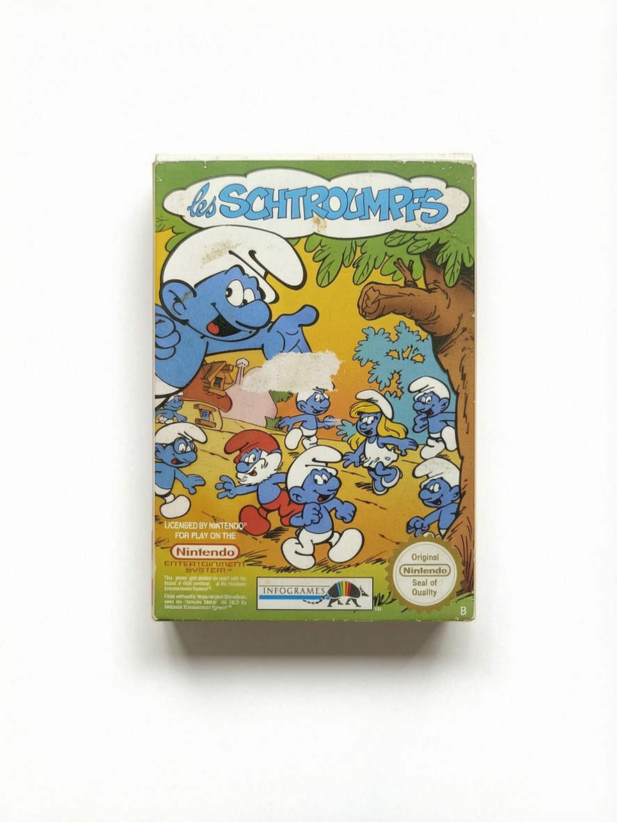 Les Schtroumpfs – Nintendo NES – Version PAL complète