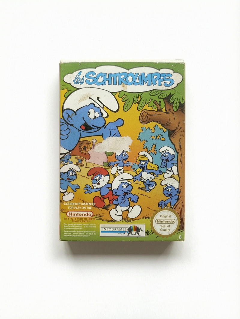 Les Schtroumpfs – Nintendo NES – Version PAL complète