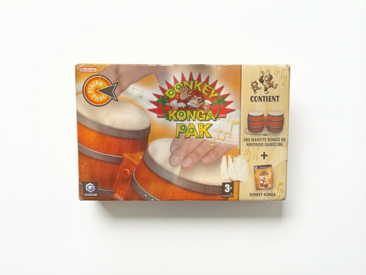 DK Bongo complet + jeu donkey konga GameCube
