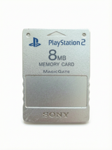 Carte mémoire Grise Playstation 2 (PS2)