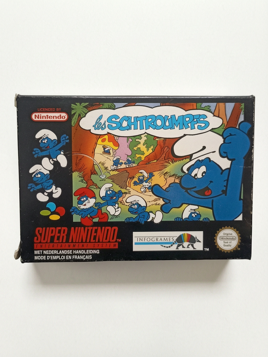 Les Schtroumpfs Super Nintendo (SNES) Complet FRA