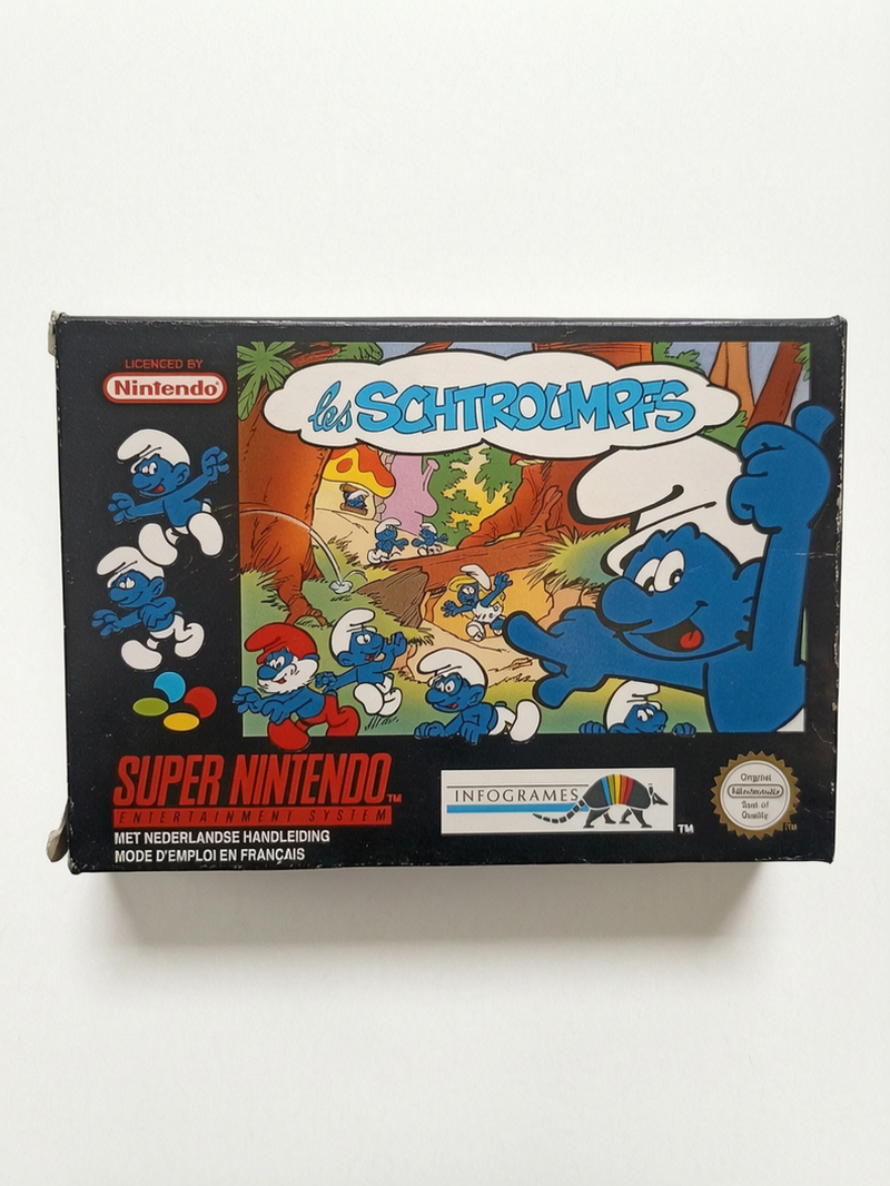Les Schtroumpfs Super Nintendo (SNES) Complet FRA