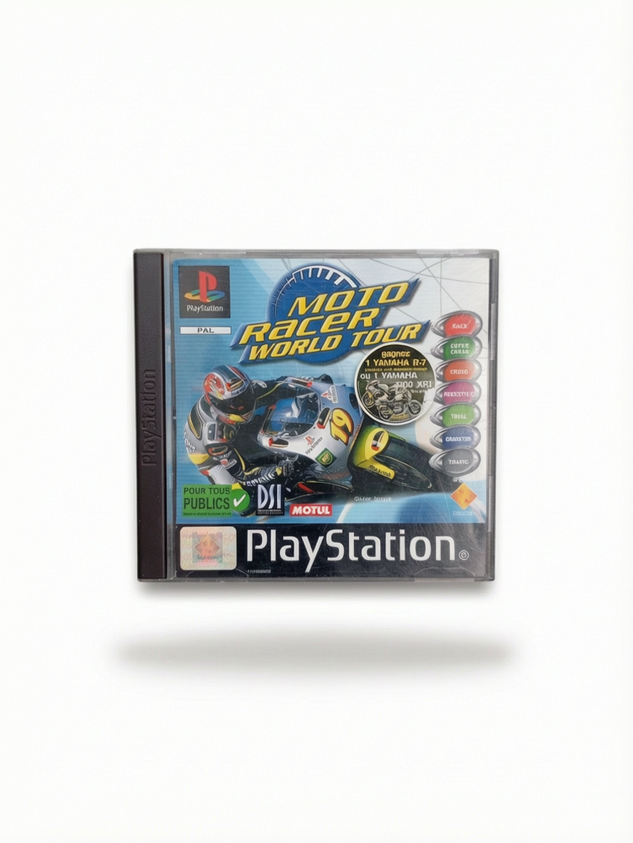Moto Racer World Tour – PlayStation 1 (PS1) complet