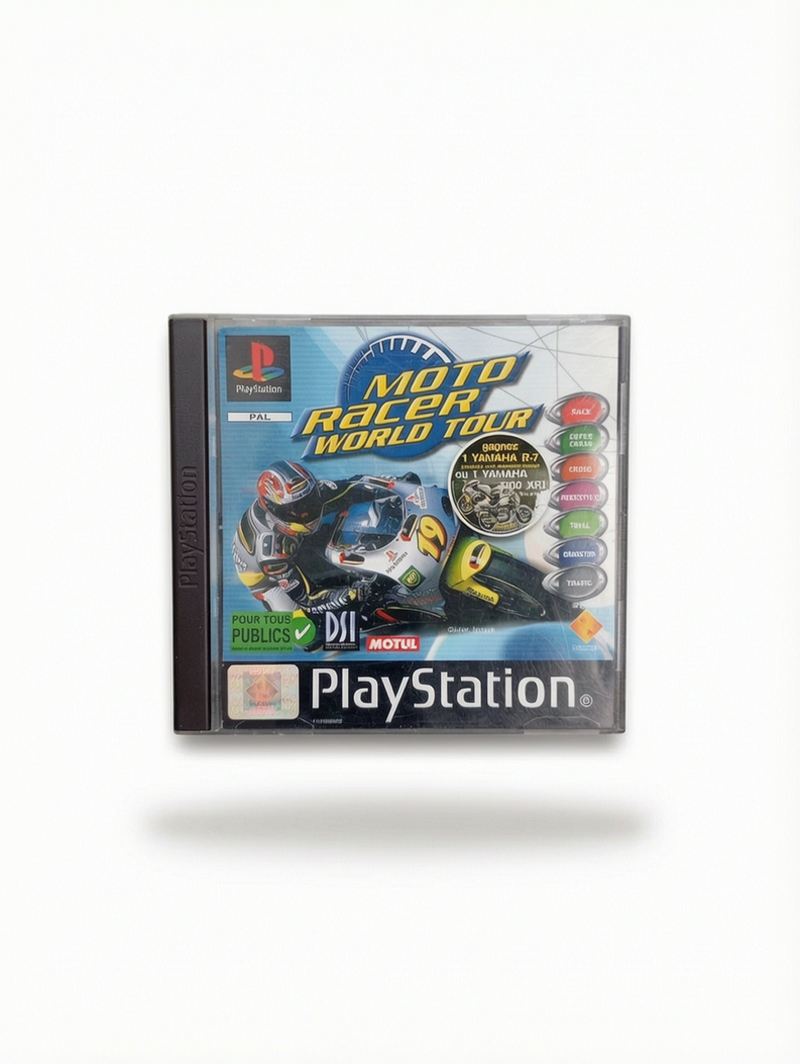 Moto Racer World Tour – PlayStation 1 (PS1) complet