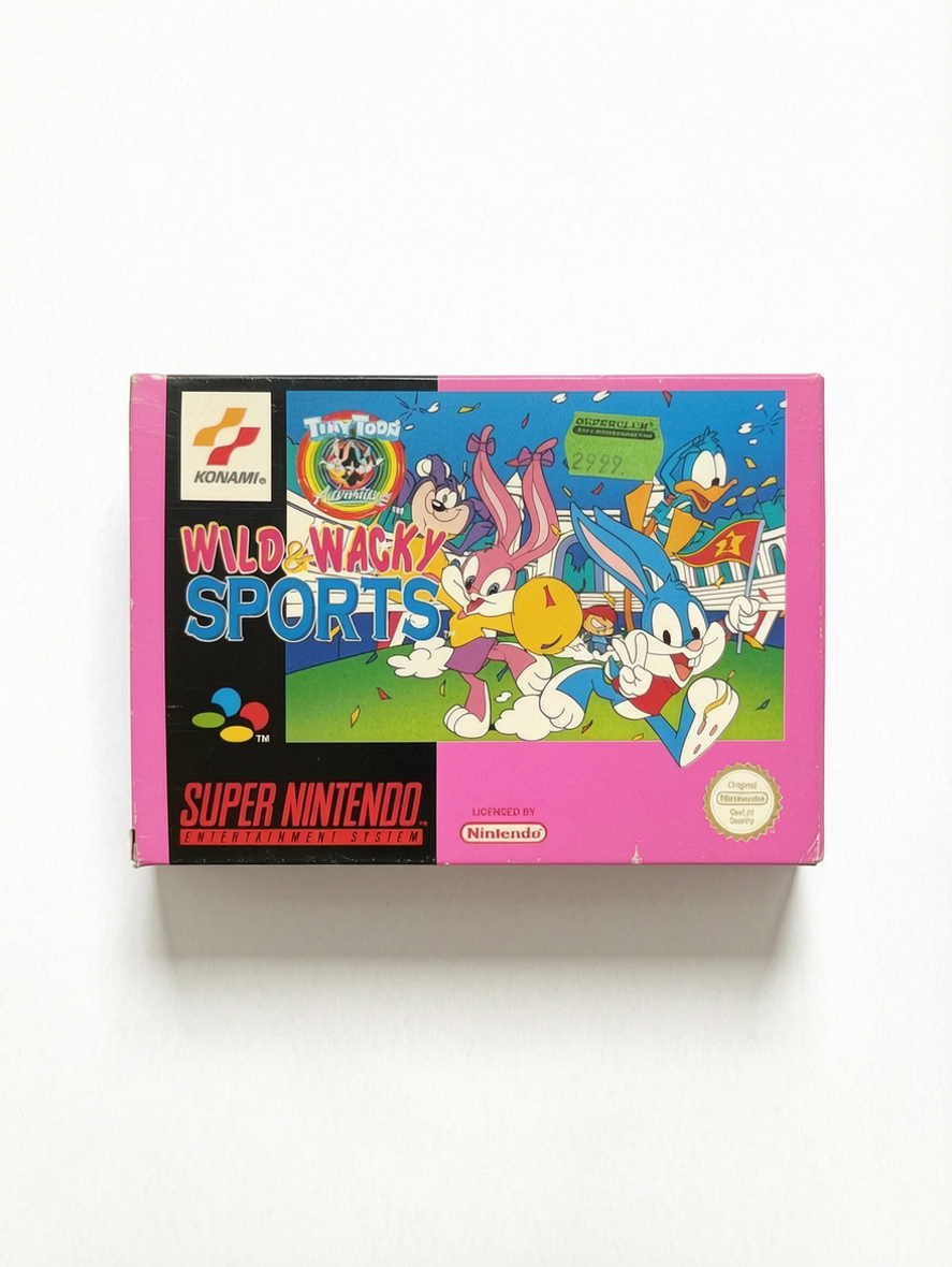 Tiny Toons Adventures Wild & Wacky Sports Super Nintendo (SNES)