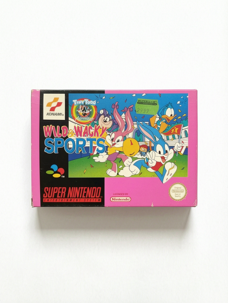 Tiny Toons Adventures Wild & Wacky Sports Super Nintendo (SNES)