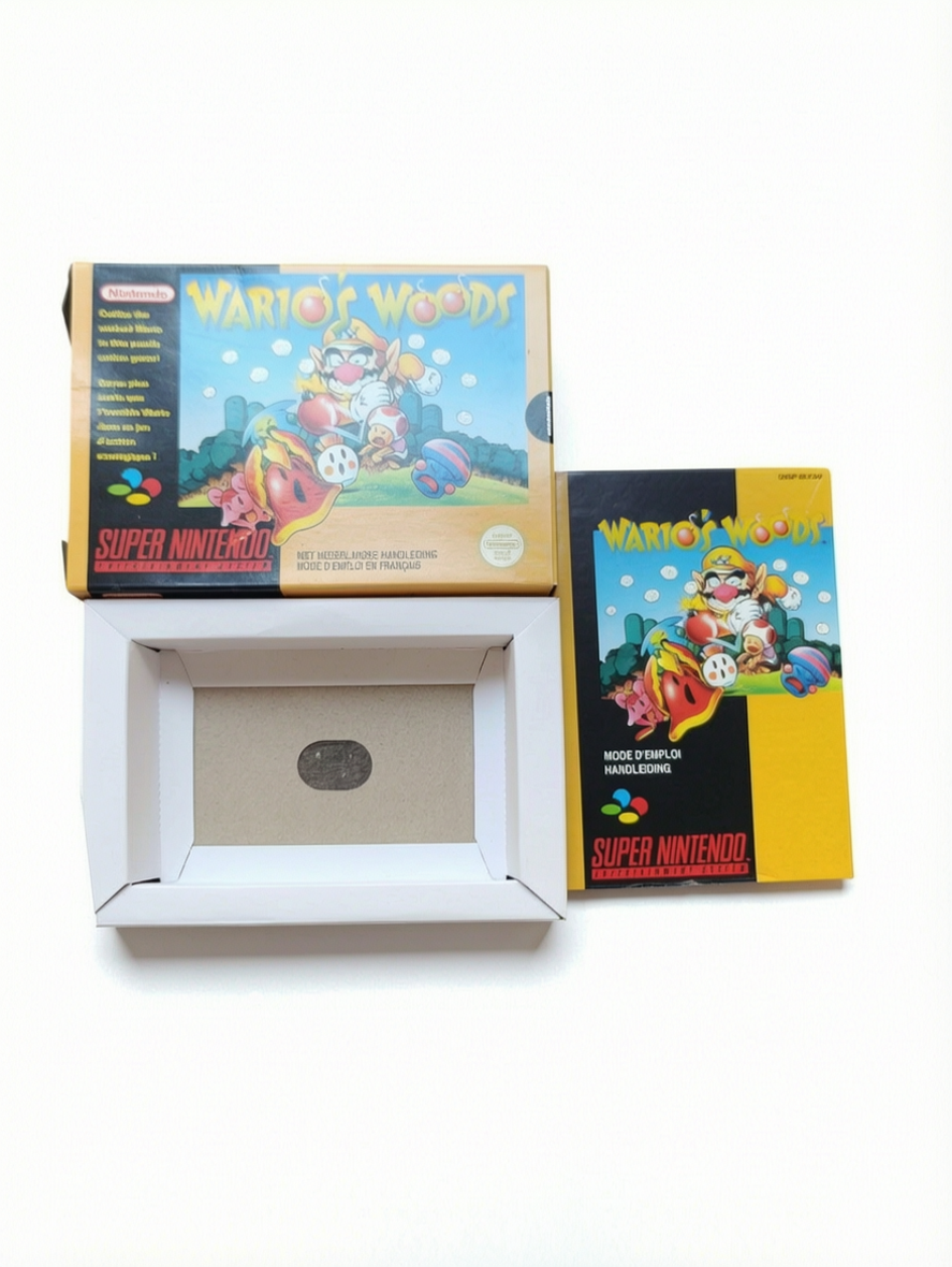 Wario's Woods Super Nintendo (SNES)