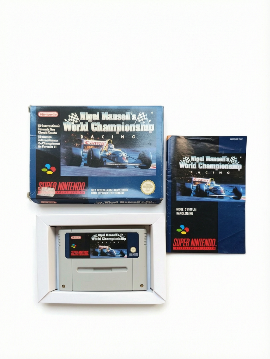 Nigel Mansell’s World Championship Racing – Super Nintendo (SNES)