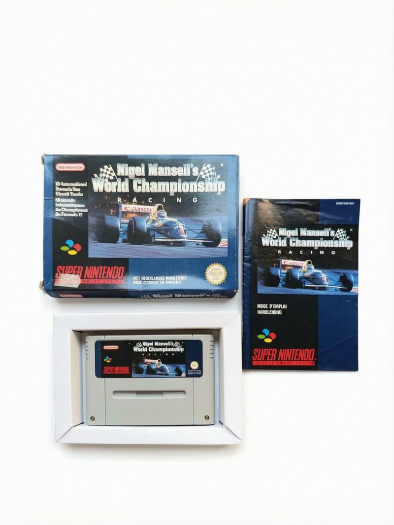 Nigel Mansell’s World Championship Racing – Super Nintendo (SNES)