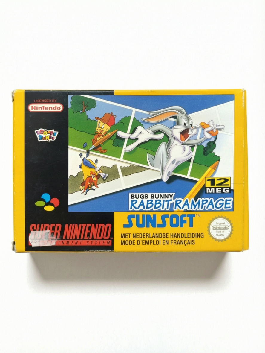 Bugs Bunny: Rabbit Rampage – Super Nintendo (SNES) complet