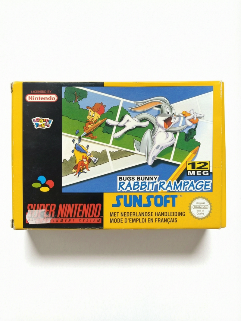 Bugs Bunny: Rabbit Rampage – Super Nintendo (SNES) complet