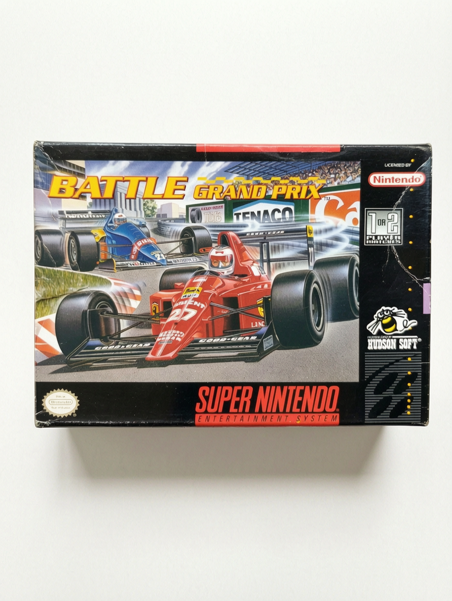 Battle Grand Prix (version US) – Super Nintendo (SNES)