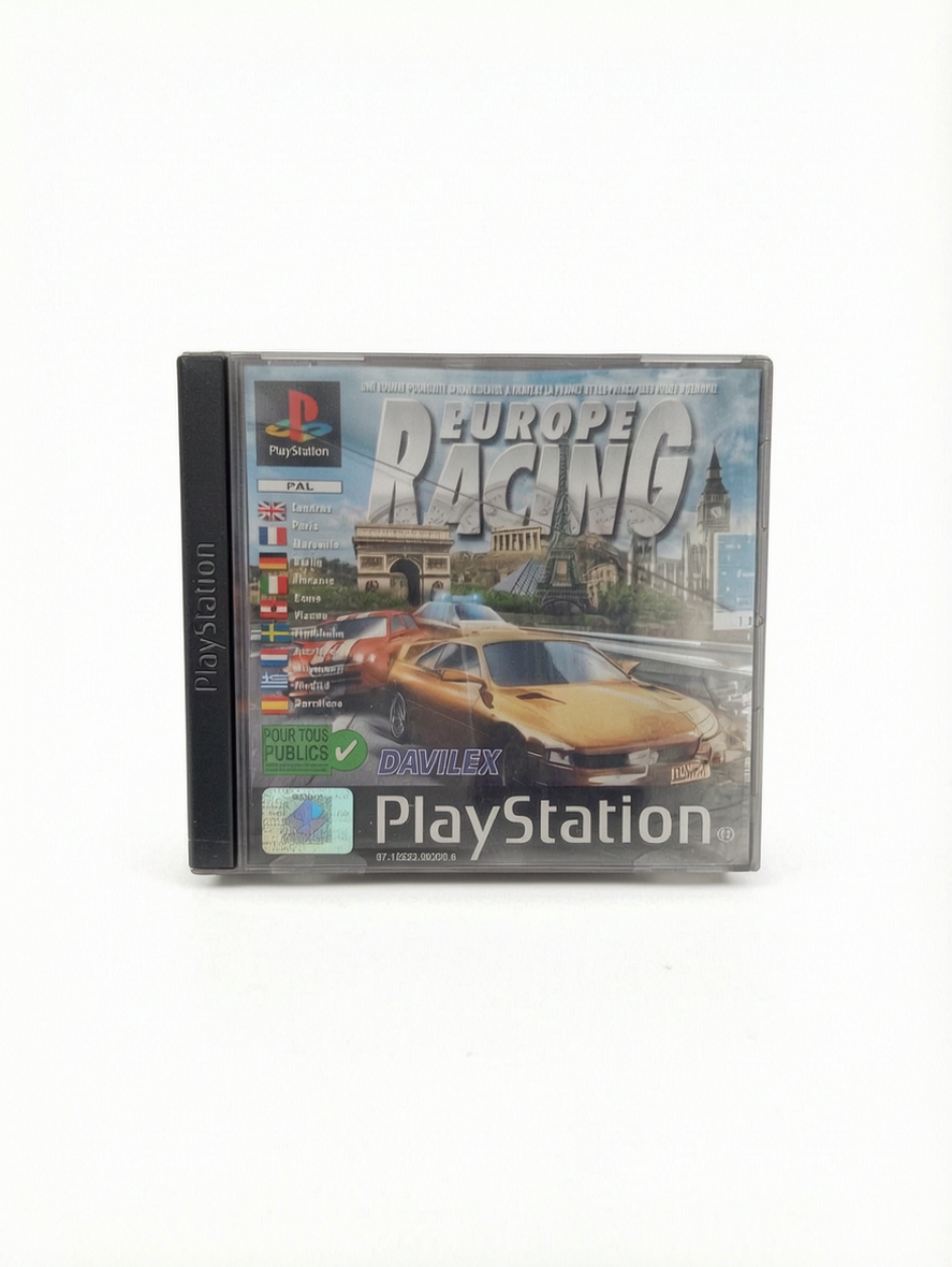 Europe Racing – PlayStation 1 complet
