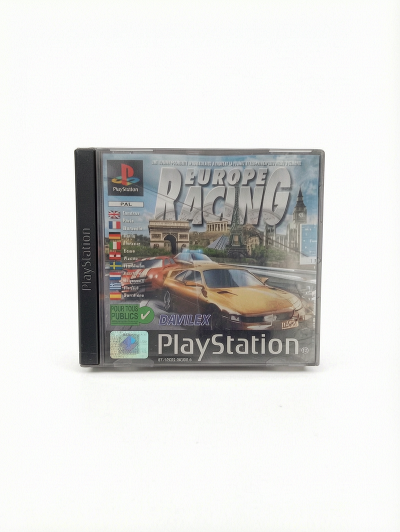 Europe Racing – PlayStation 1 complet