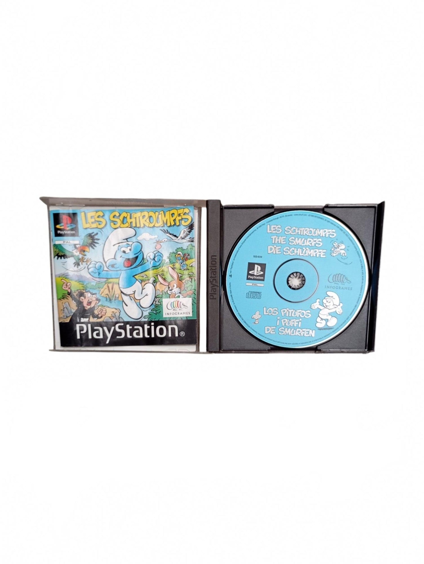 Les Schtroumpfs – PlayStation 1 complet (PS1)