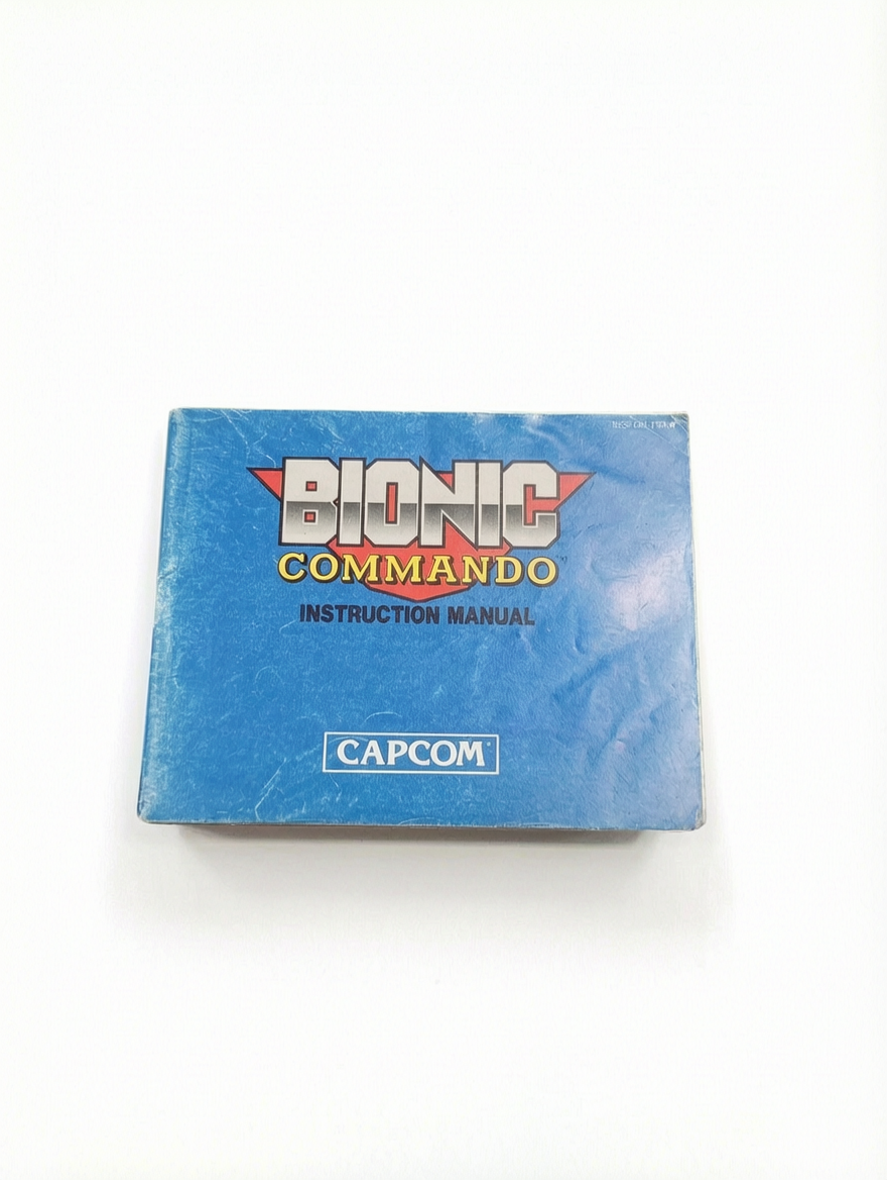 Notice Bionic Commando Nintendo NES