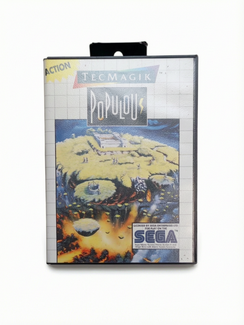 Populous – Sega Master System (sans notice)