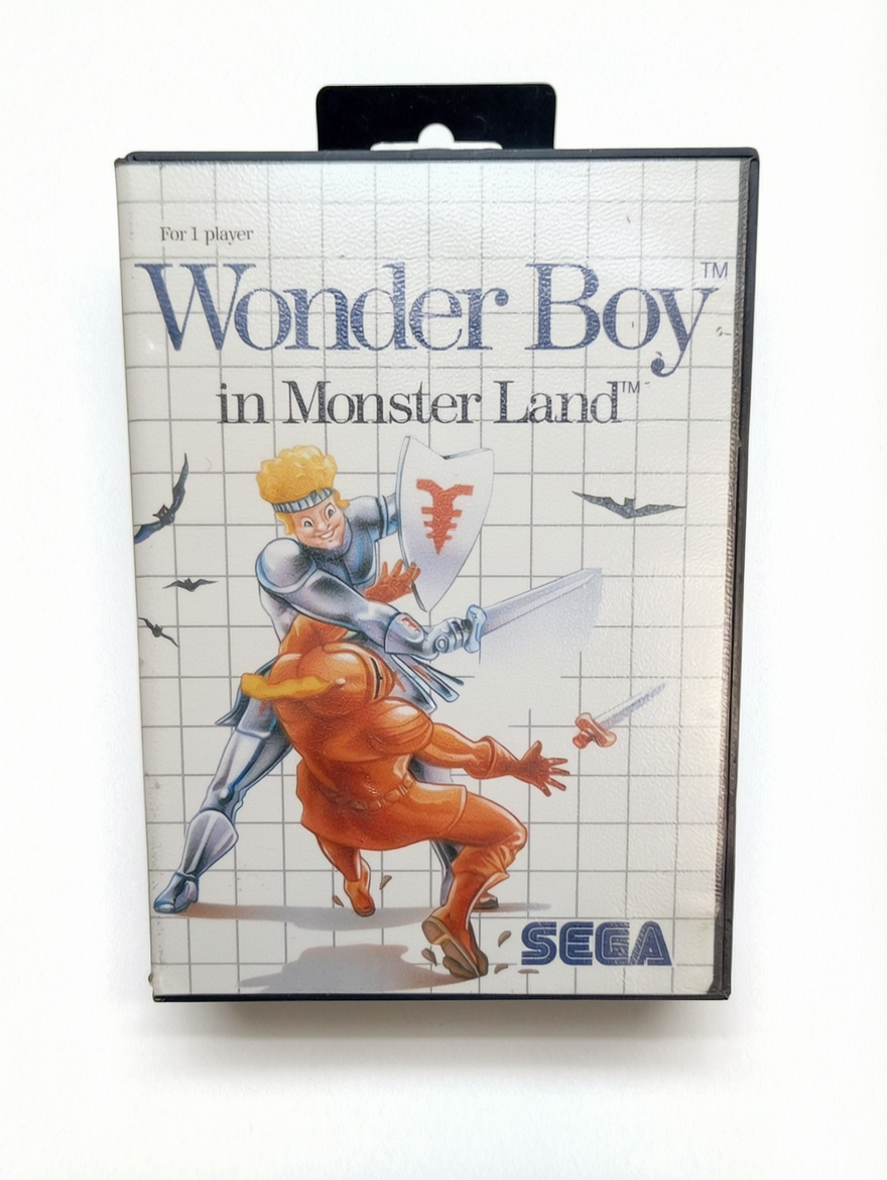 Wonder Boy in Monster Land – Sega Master System (sans notice)