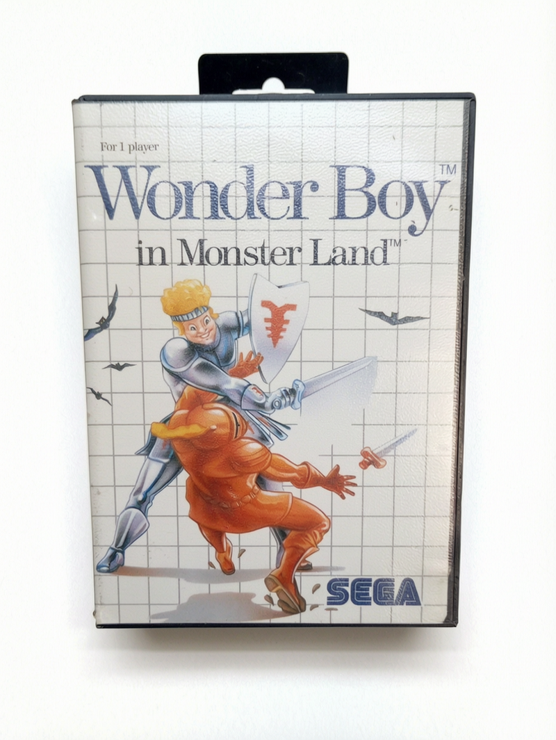 Wonder Boy in Monster Land – Sega Master System (sans notice)