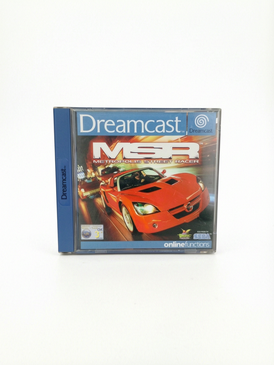 Metropolis Street Racer (MSR) – Sega Dreamcast (complet)