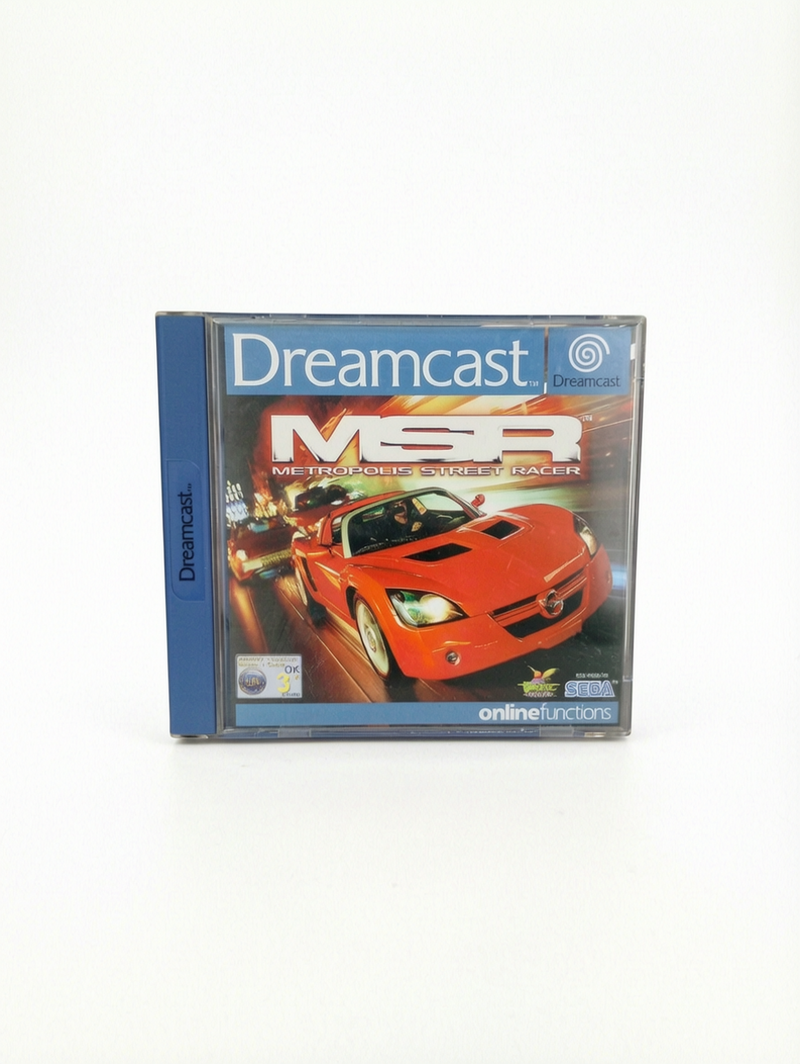 Metropolis Street Racer (MSR) – Sega Dreamcast (complet)
