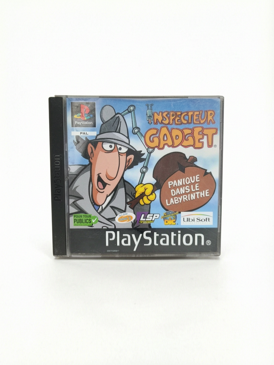 Inspecteur Gadget: Panique dans le labyrinthe PlayStation 1 (complet)