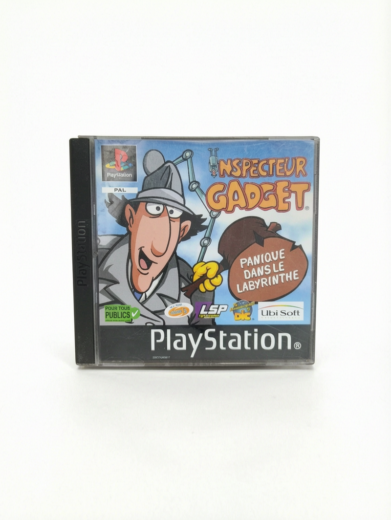Inspecteur Gadget: Panique dans le labyrinthe PlayStation 1 (complet)
