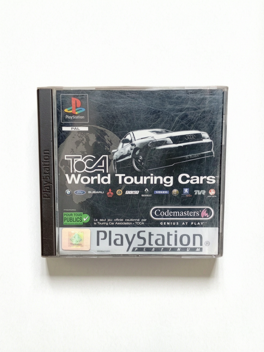 TOCA World Touring Cars – PlayStation 1 Platinum (complet)