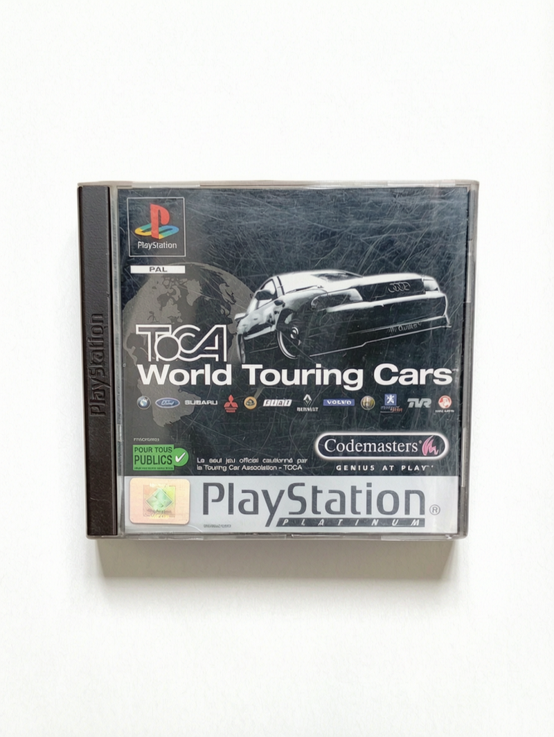 TOCA World Touring Cars – PlayStation 1 Platinum (complet)