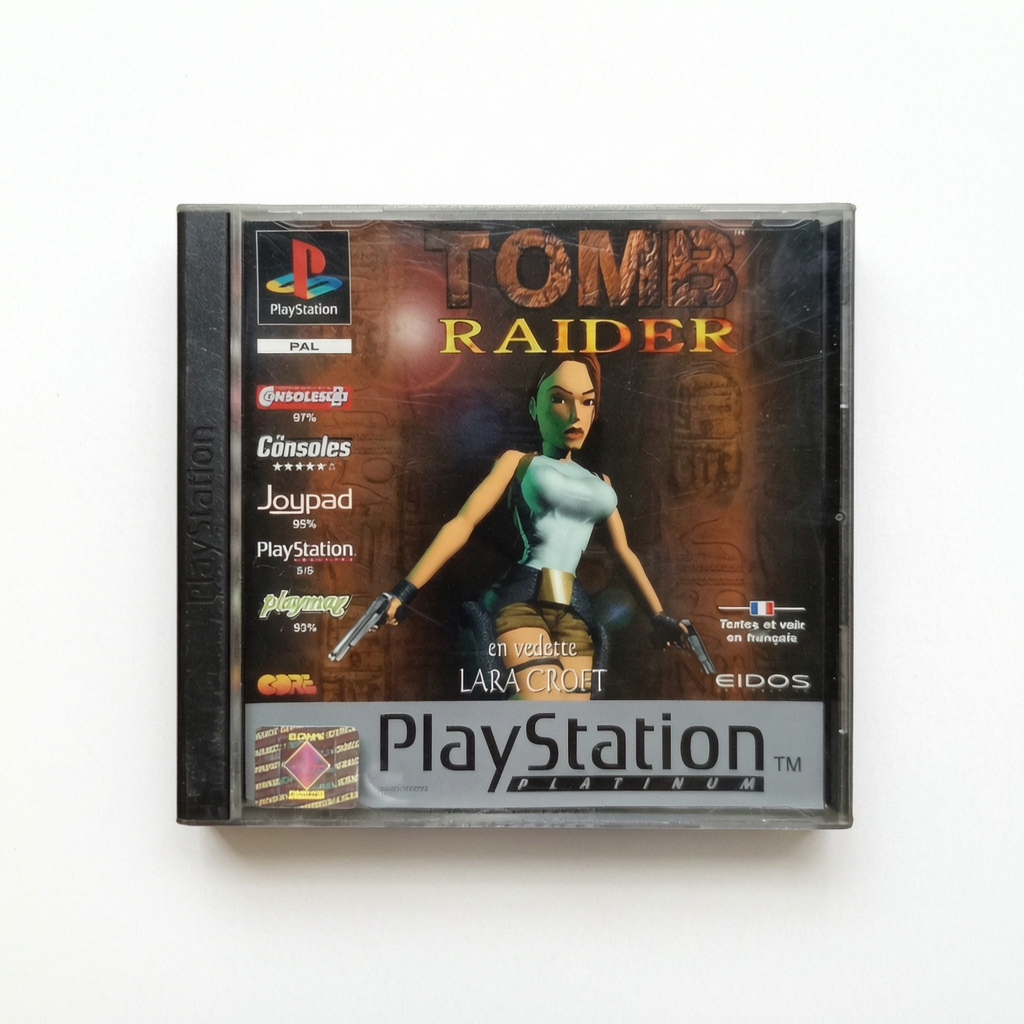 Tomb Raider – PlayStation 1 Platinum (complet)