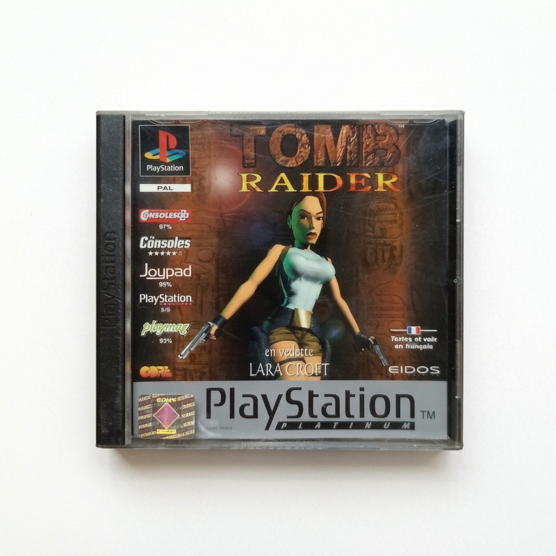 Tomb Raider – PlayStation 1 Platinum (complet)