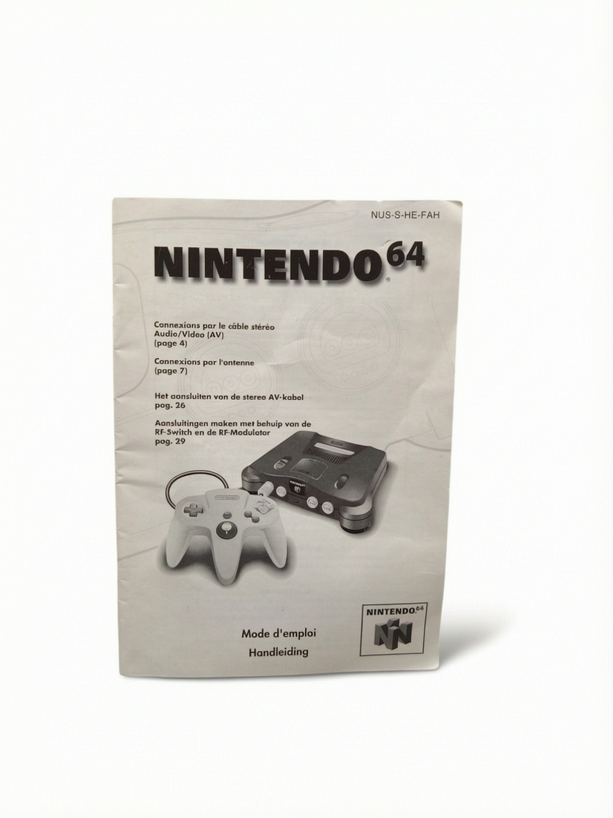 Notice seule Console Nintendo 64