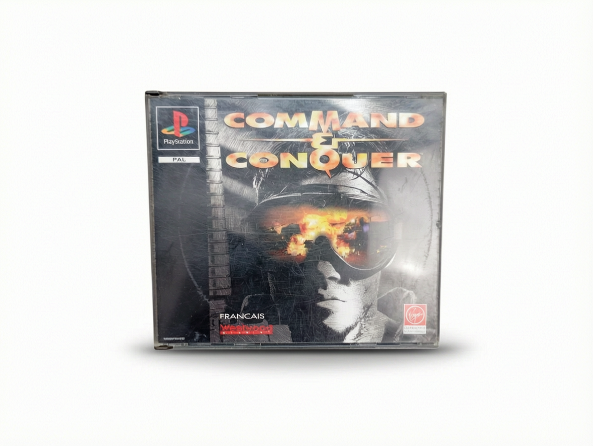 Command & Conquer – PlayStation 1 (PS1) – en boîte, sans notice