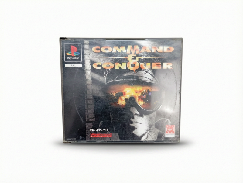 Command & Conquer – PlayStation 1 (PS1) – en boîte, sans notice
