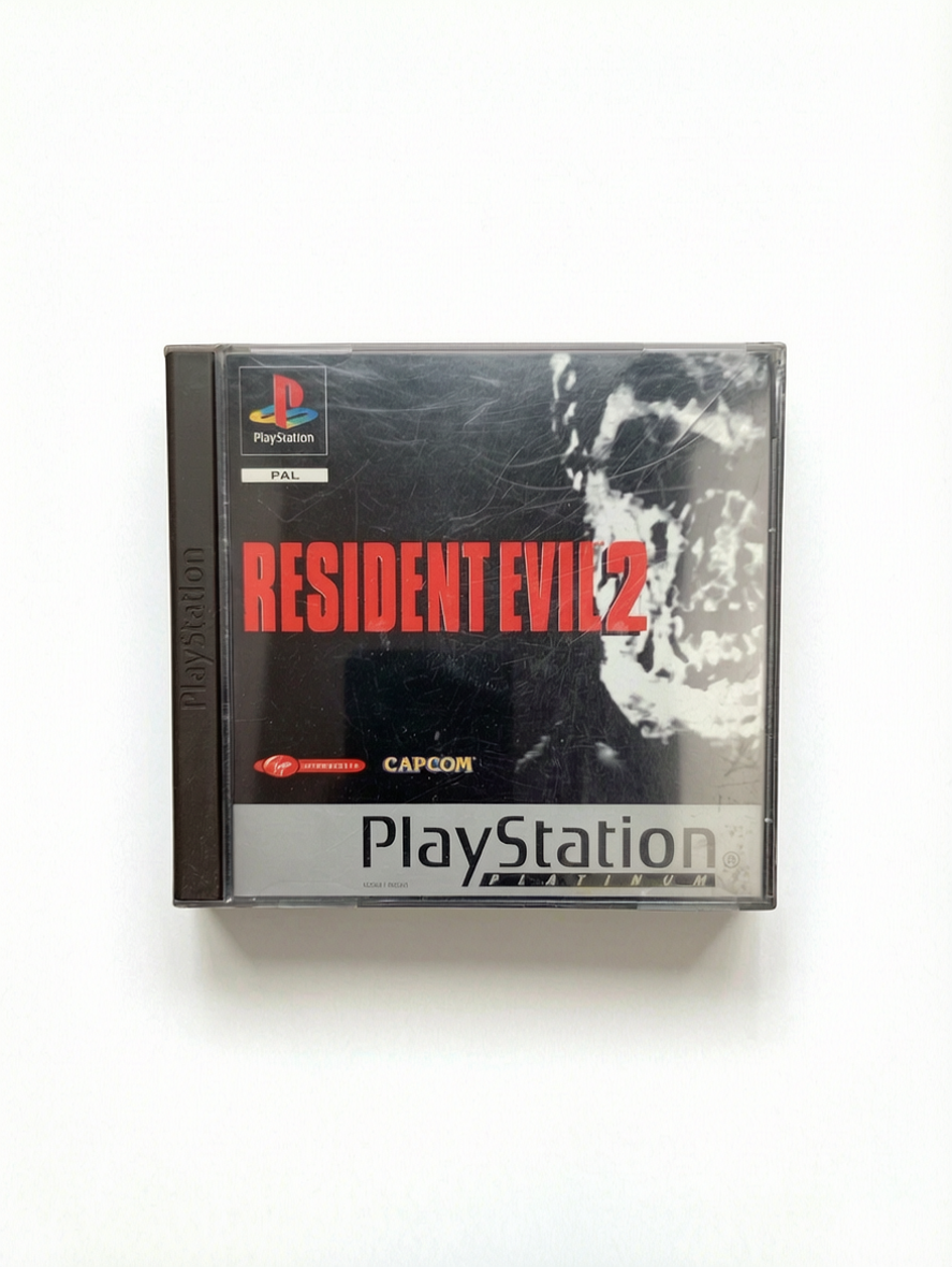 Resident Evil 2 – PlayStation 1 (PS1) – Version Platinum