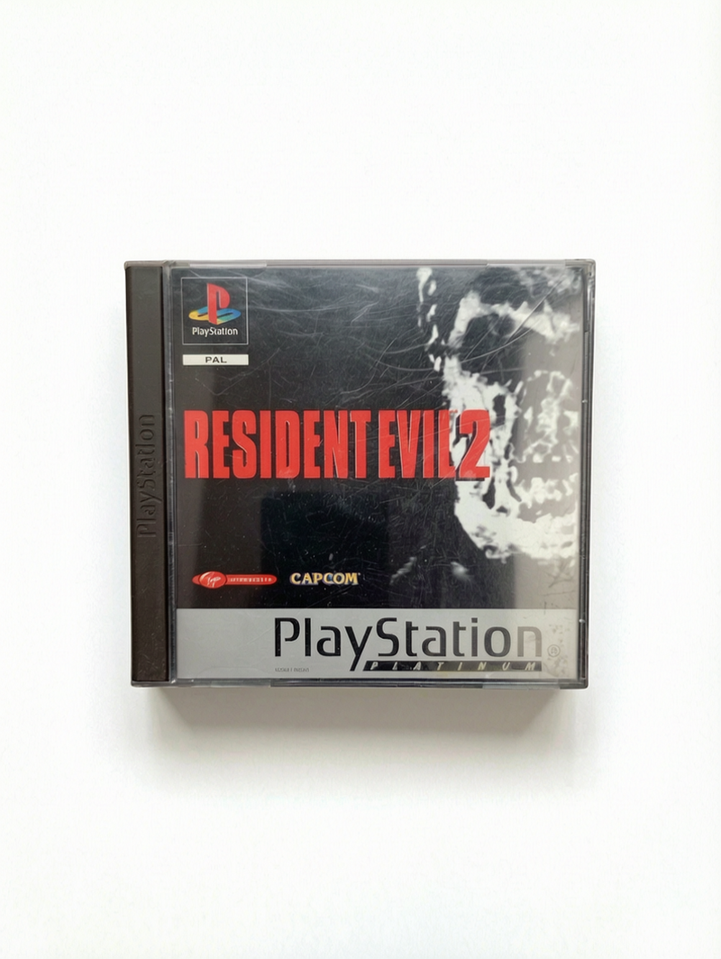 Resident Evil 2 – PlayStation 1 (PS1) – Version Platinum