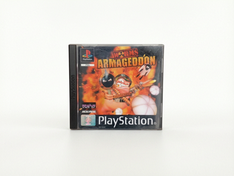 Worms Armageddon – PlayStation 1 (PS1) – complet