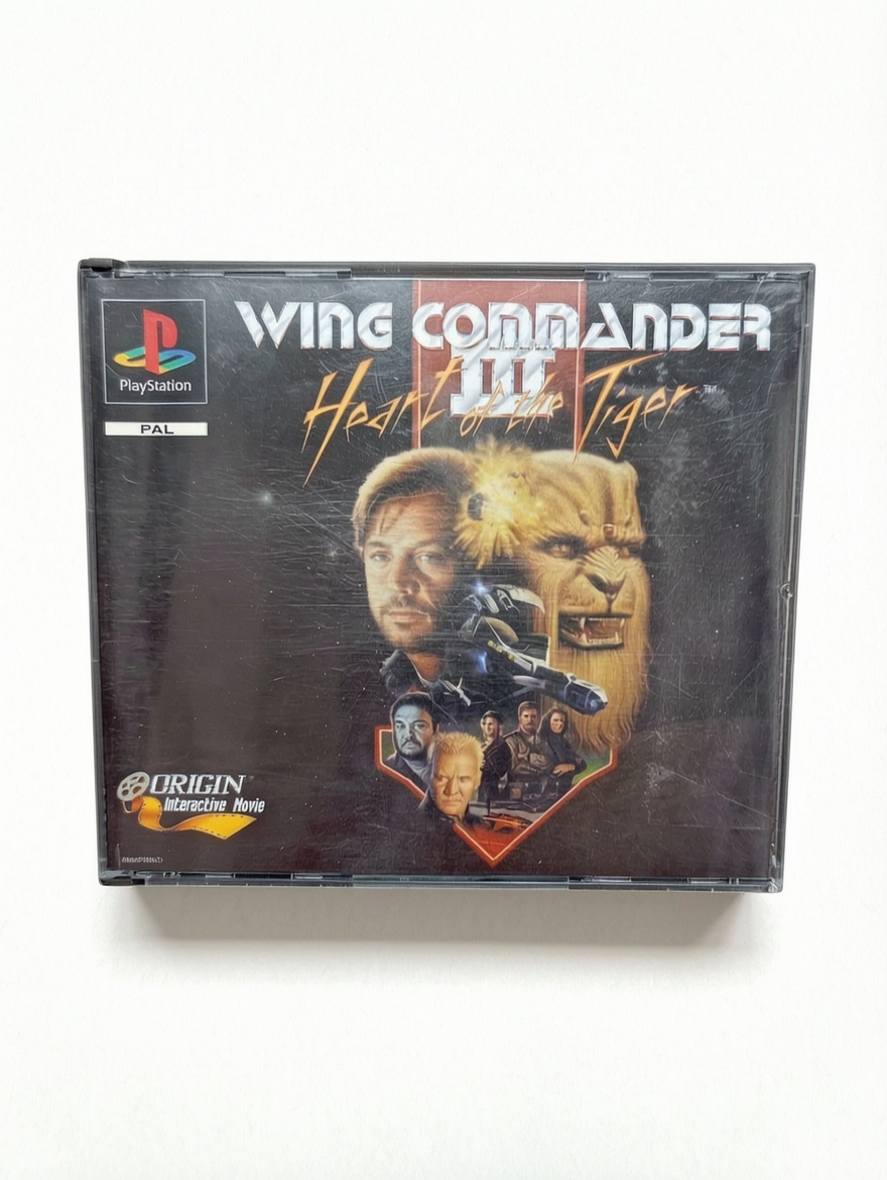 Wing Commander III: Heart of the Tiger – PlayStation 1 (PS1) – complet